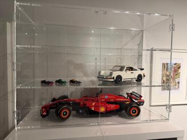 Preview: Vitrine aus transparentem Acryl Gr. V - 3 Fächer