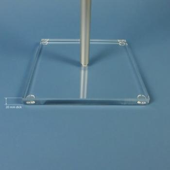 Losbox 210 x 210x 210 mit Standsäule