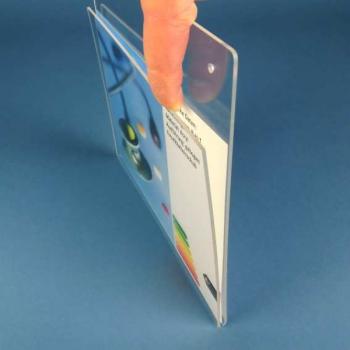 Preview: B-Ware - Plakattasche DIN A4 Querformat für Wand + Decke