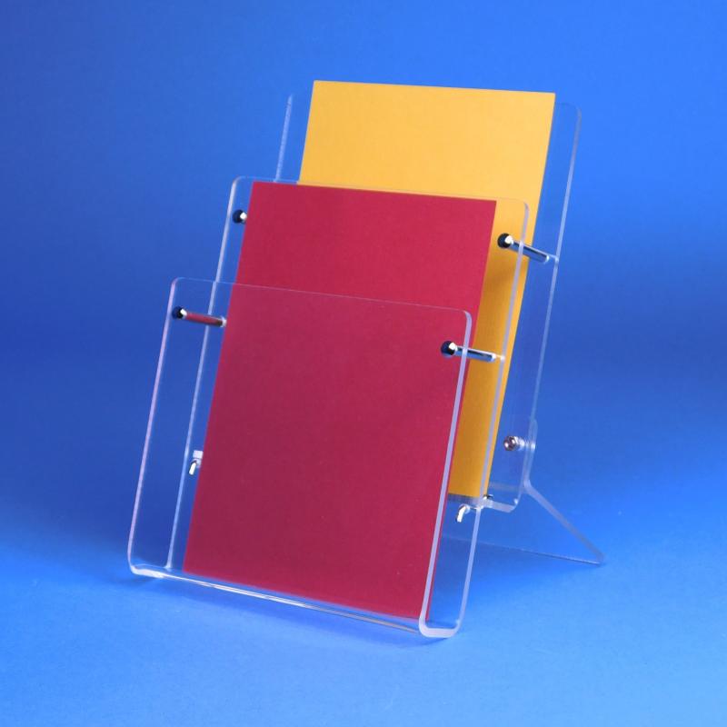 2-fach Tischständer DIN A5 Hochformat hintereinander