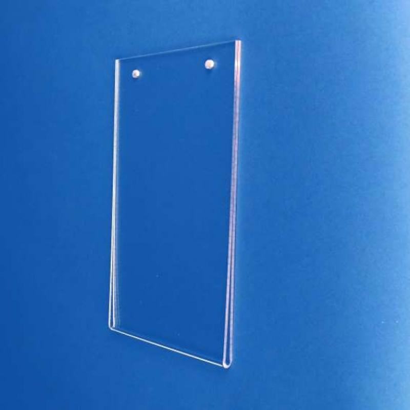 Plakattasche 210 x 100mm Hochformat zur Deckenbefestigung
