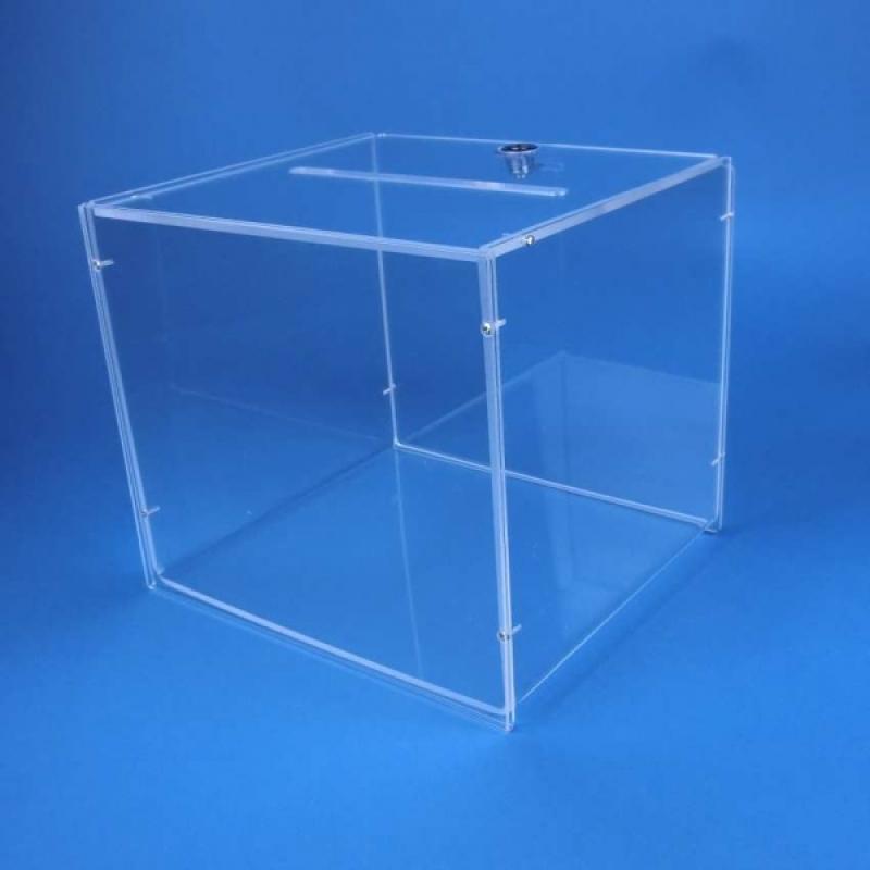 Losbox 210x210x210mm für wechselbare Beschriftung