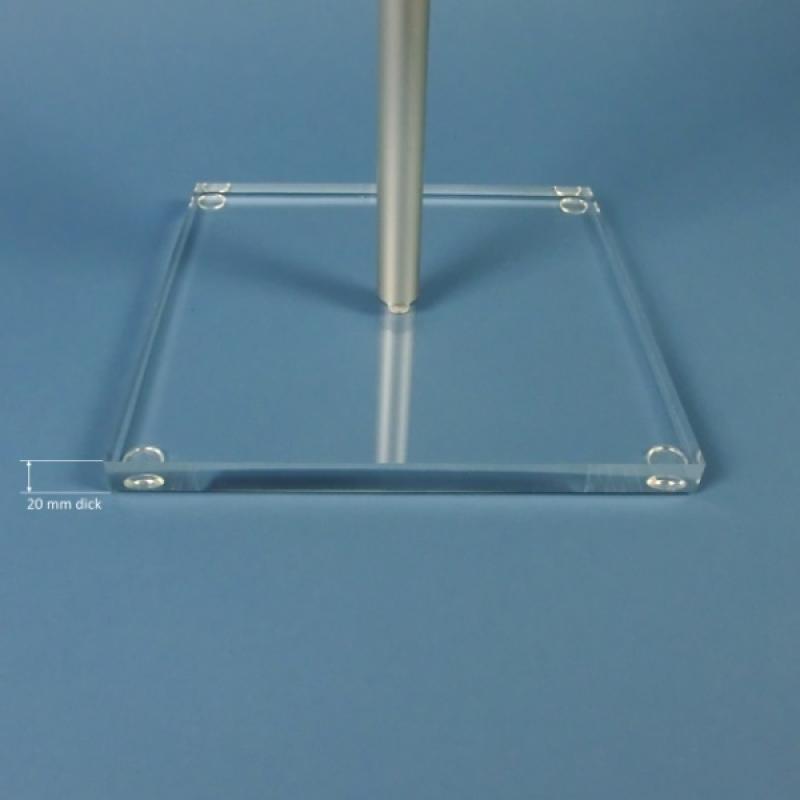 Losbox 210 x 210x 210 mit Standsäule