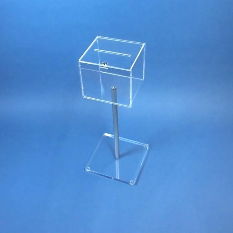 Losbox 210 x 210x 210 mit Standsäule
