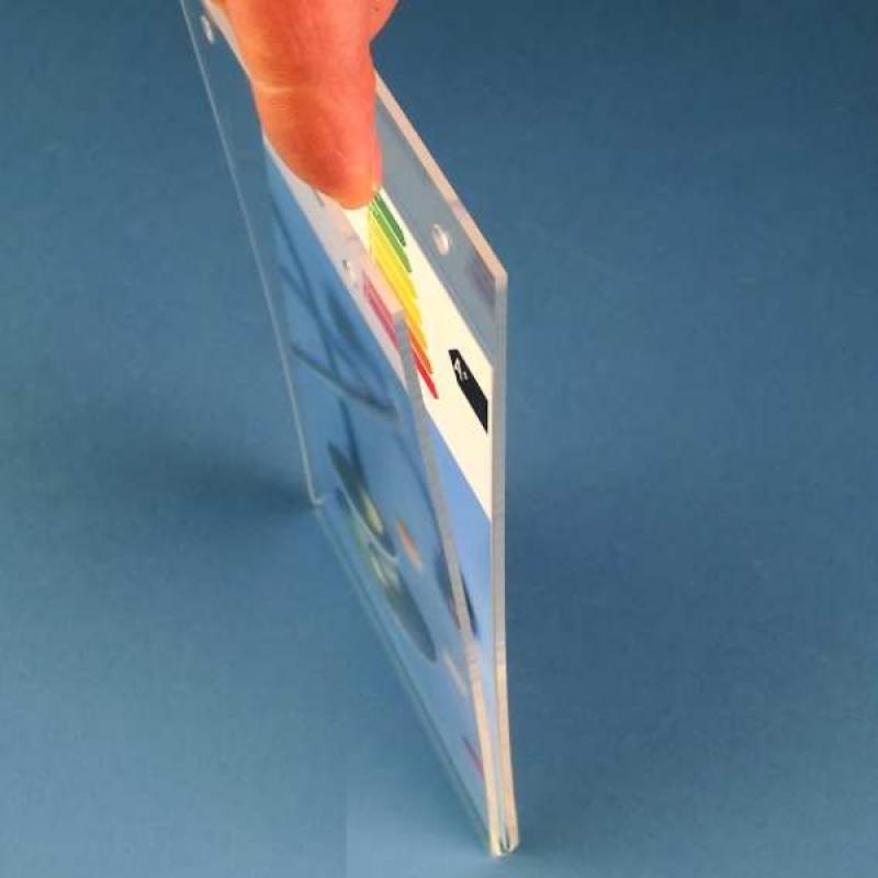 Plakattasche DIN A5 Querformat zur Deckenbefestigung