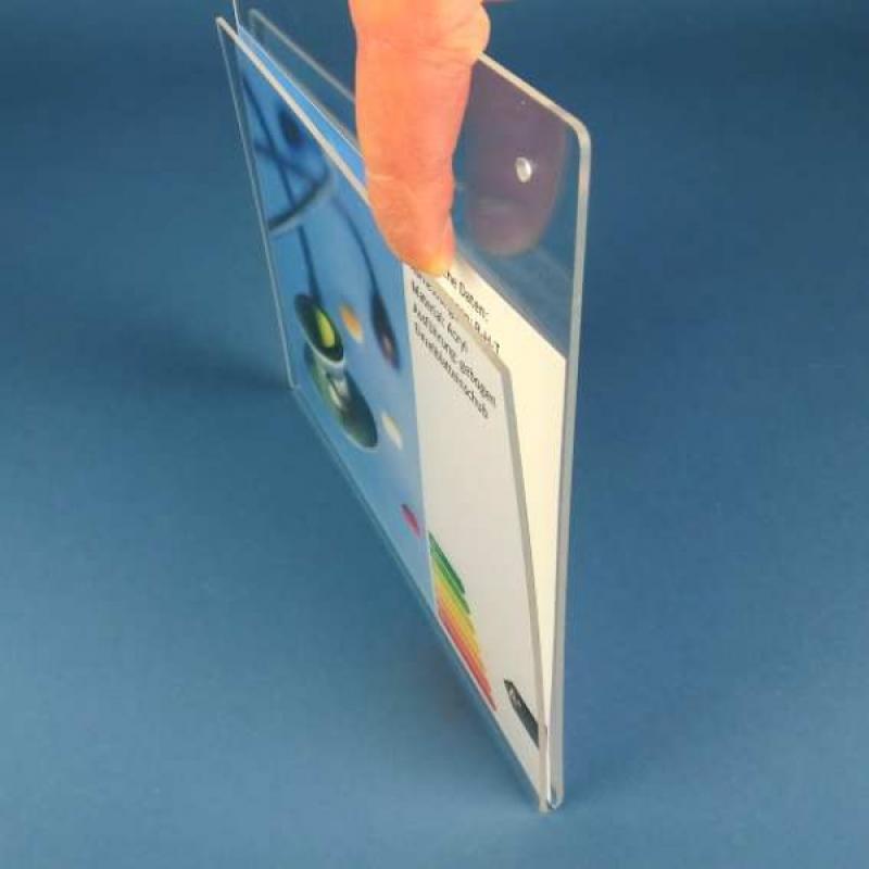 B-Ware - Plakattasche DIN A4 Querformat für Wand + Decke